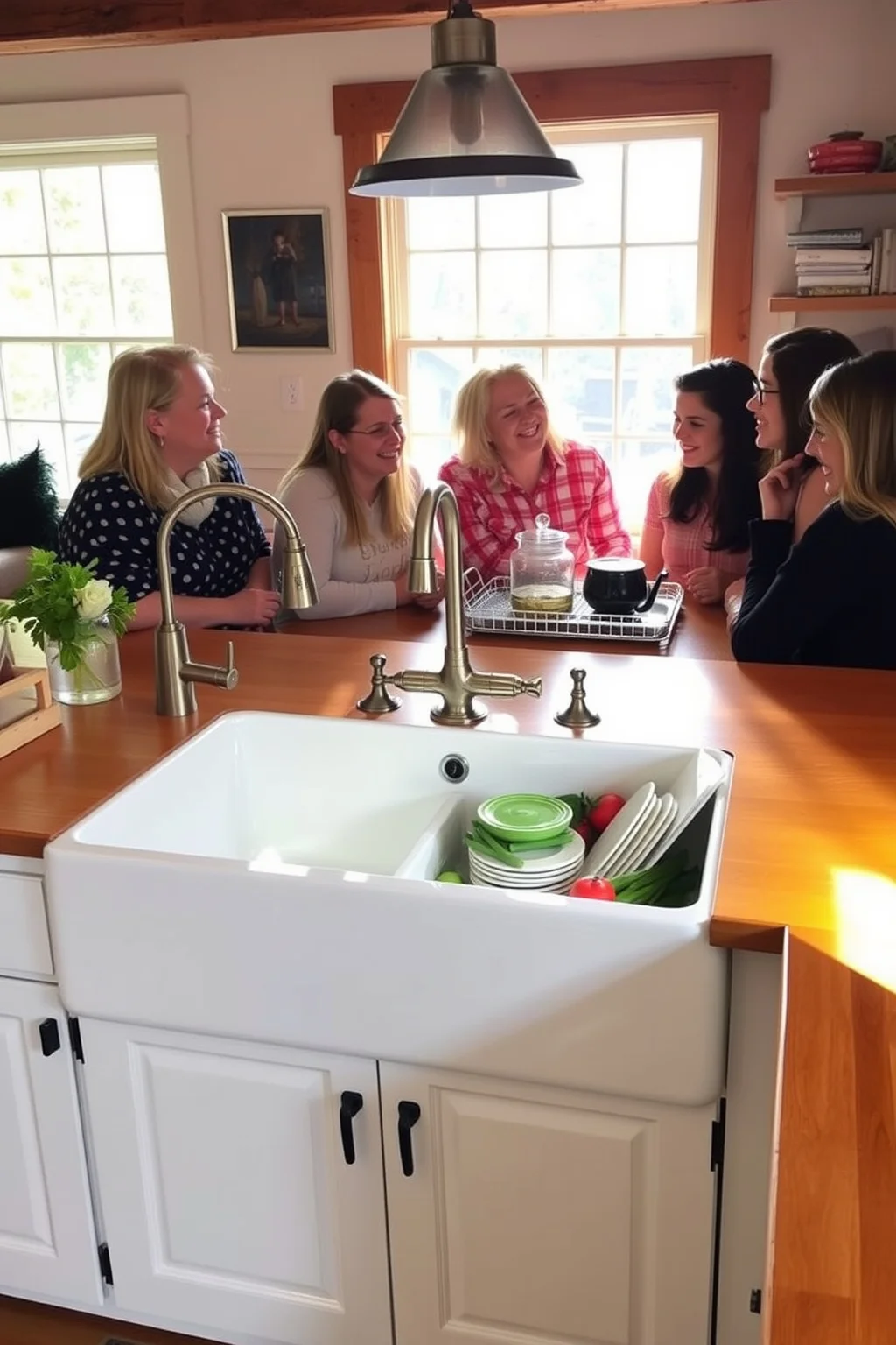 2. Farmhouse Sink