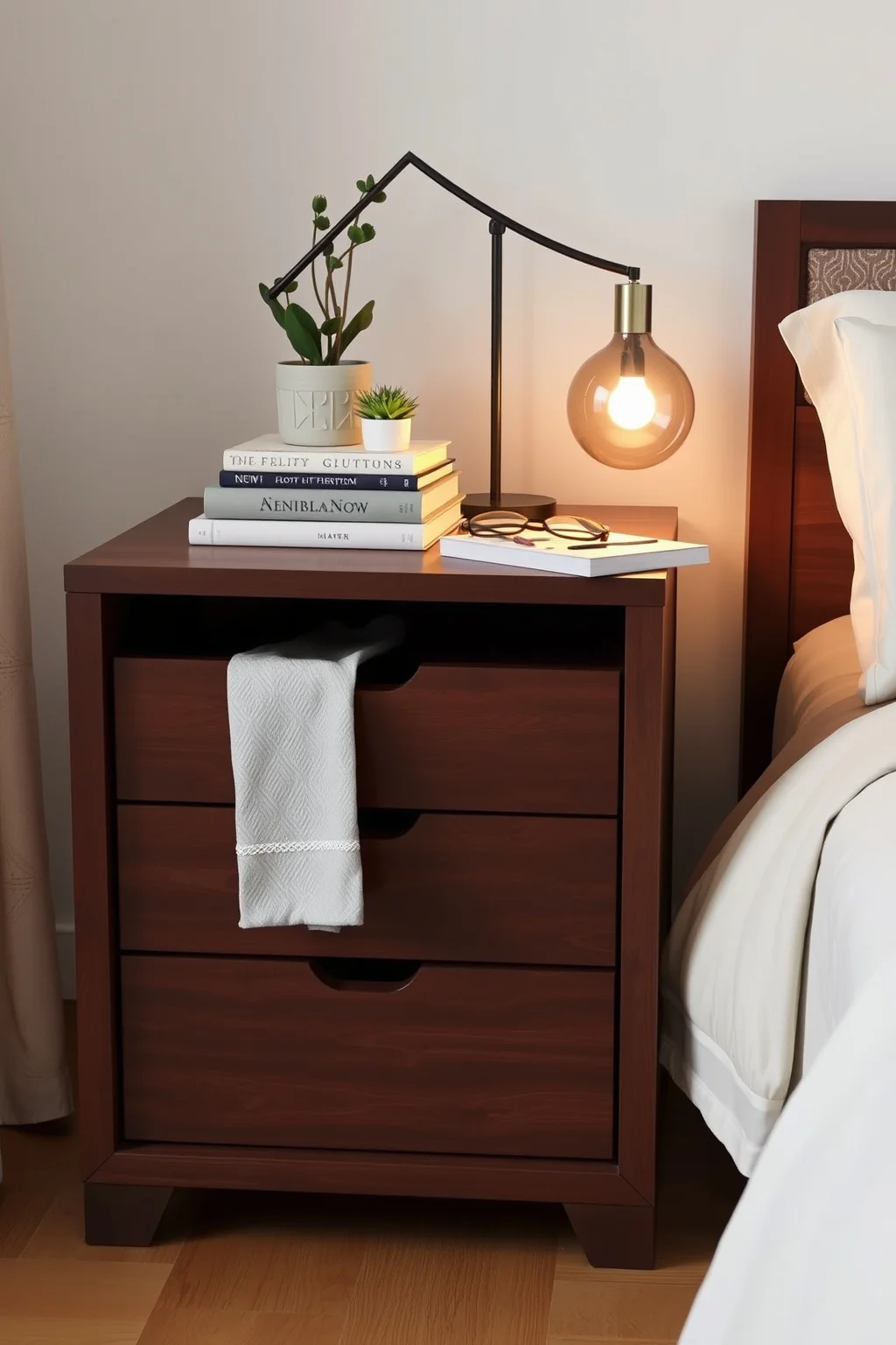 2. Functional Nightstands