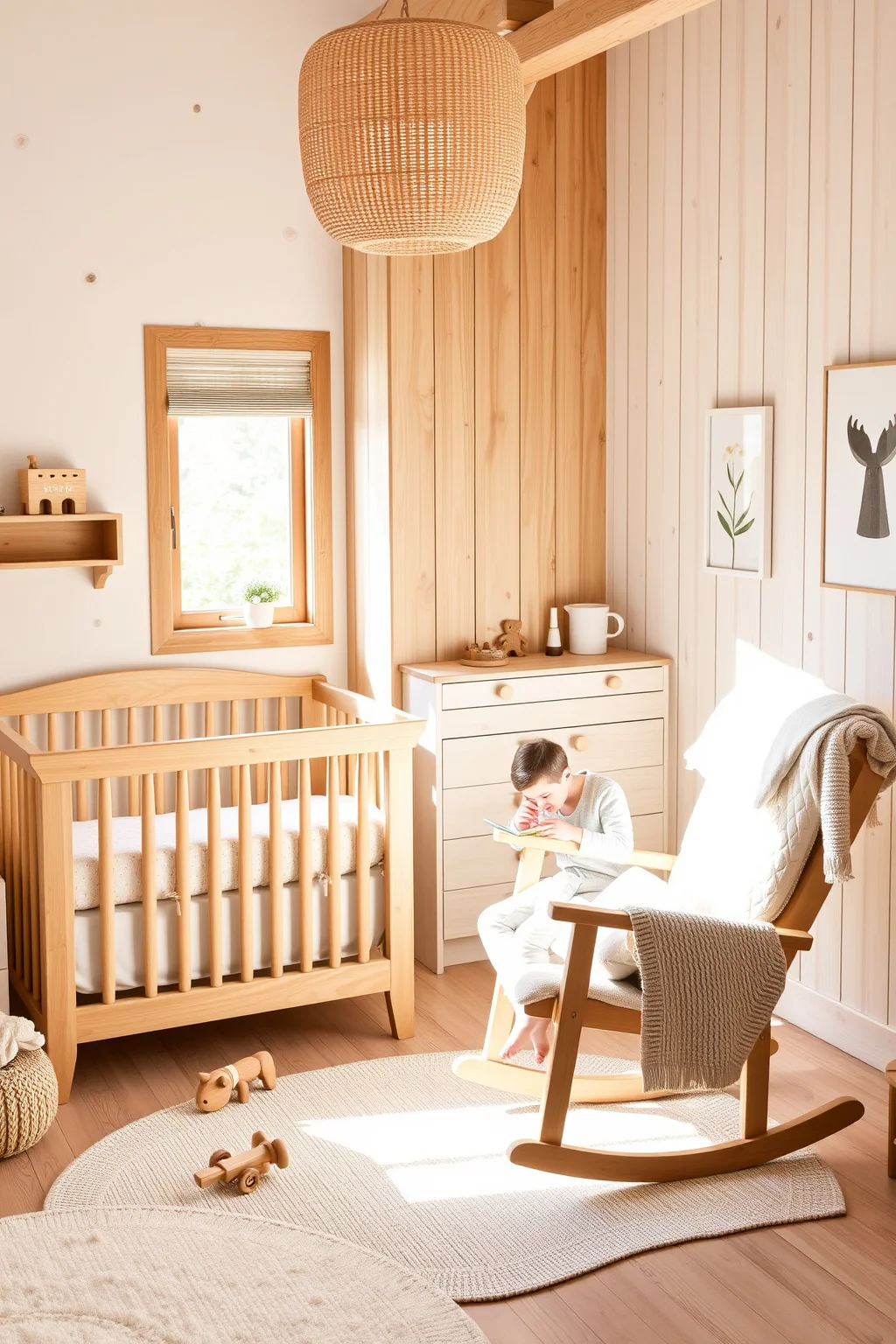 2. Natural Wood Furniture