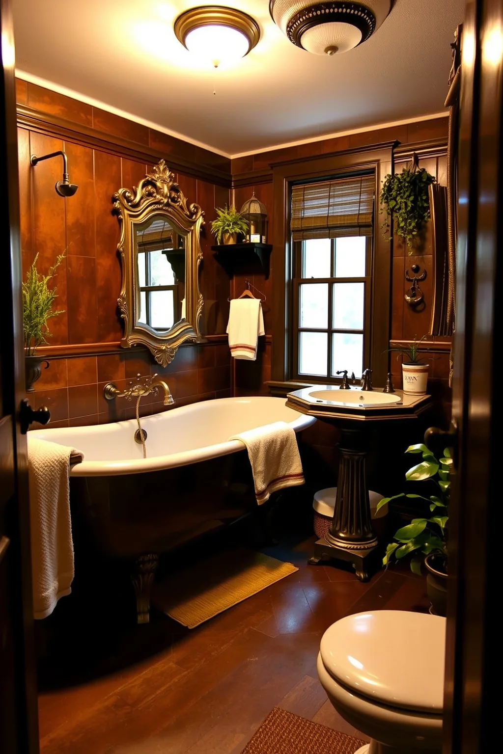 2. Vintage Fixtures