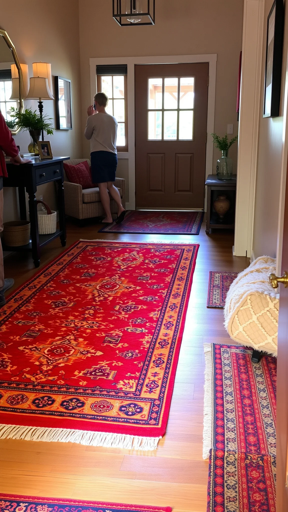 3. Colorful Rugs