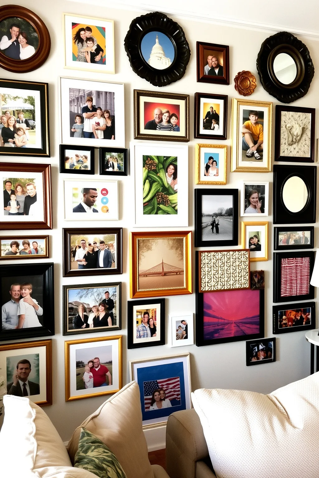 3. Gallery Wall of Memories