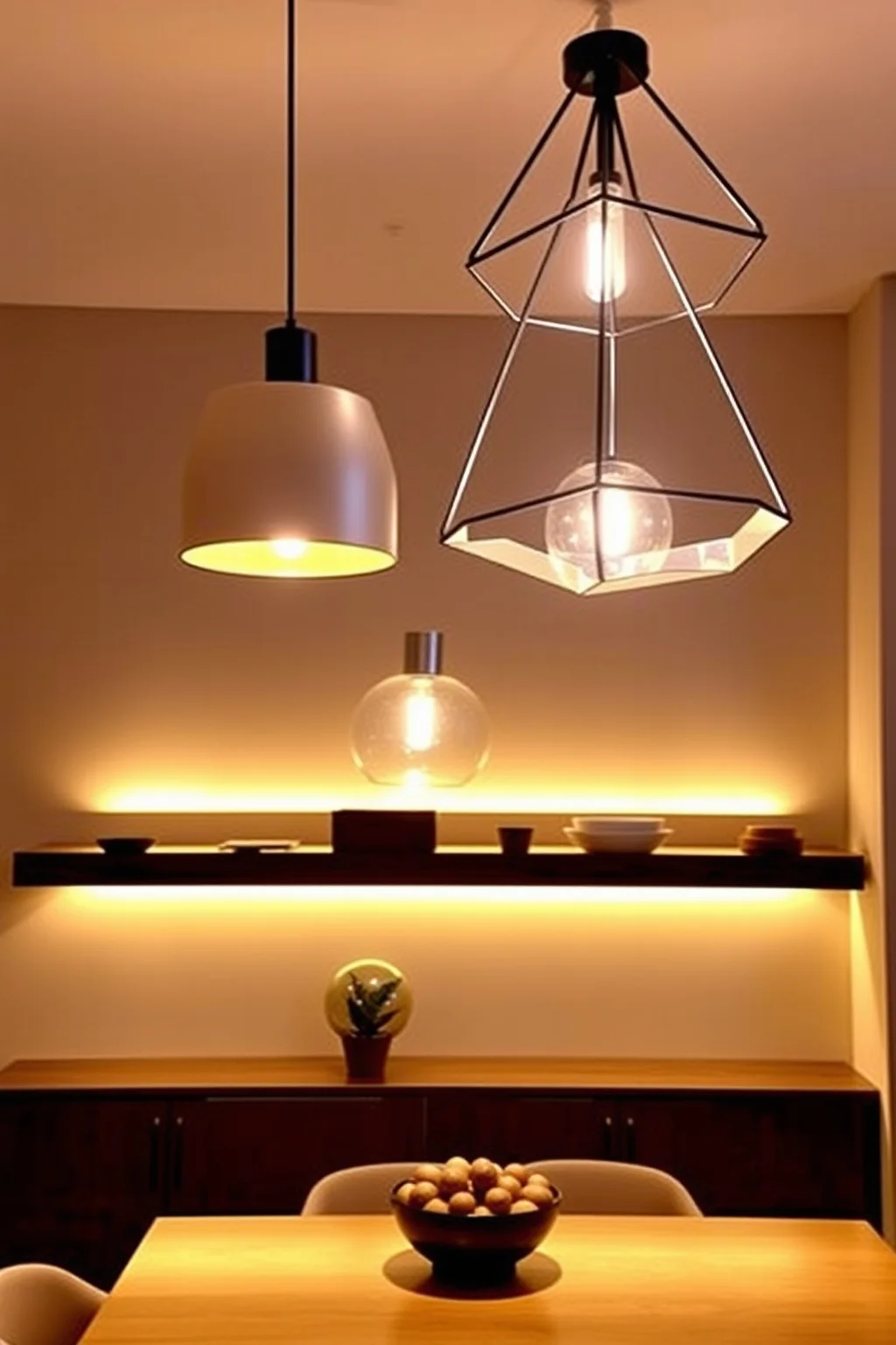 3. Minimalist Lighting Fixtures