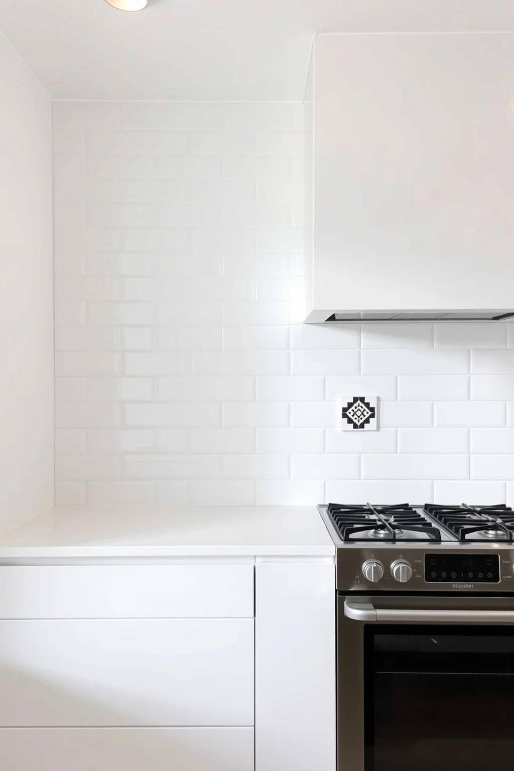 3. Simple Backsplash