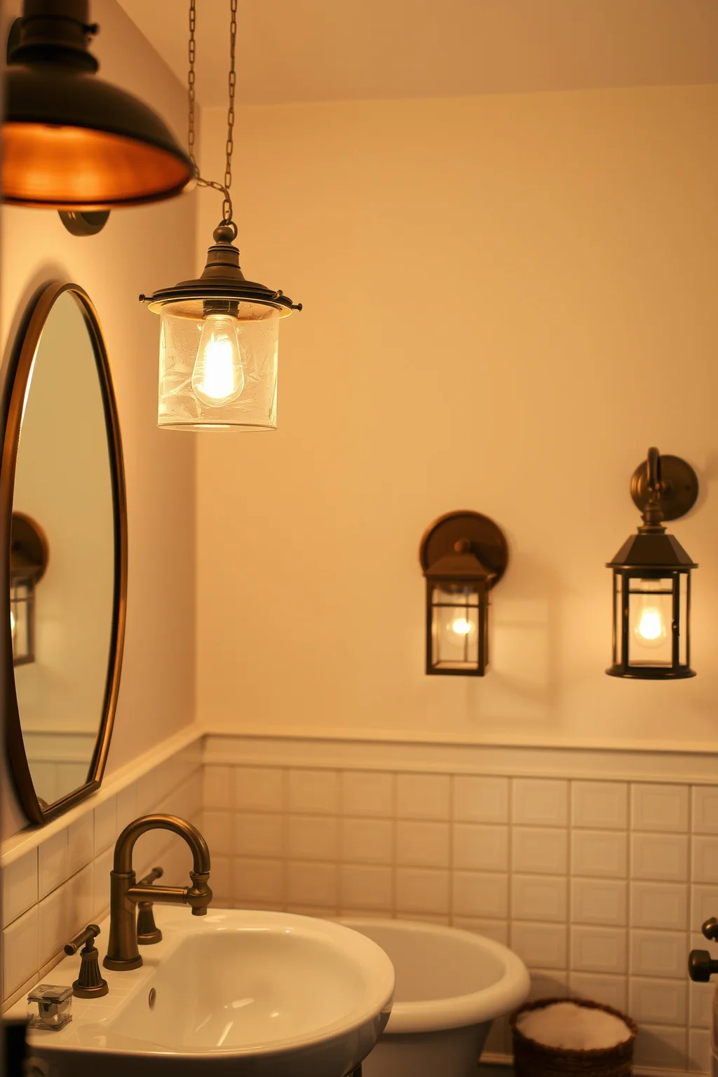 4. Cozy Lighting Fixtures