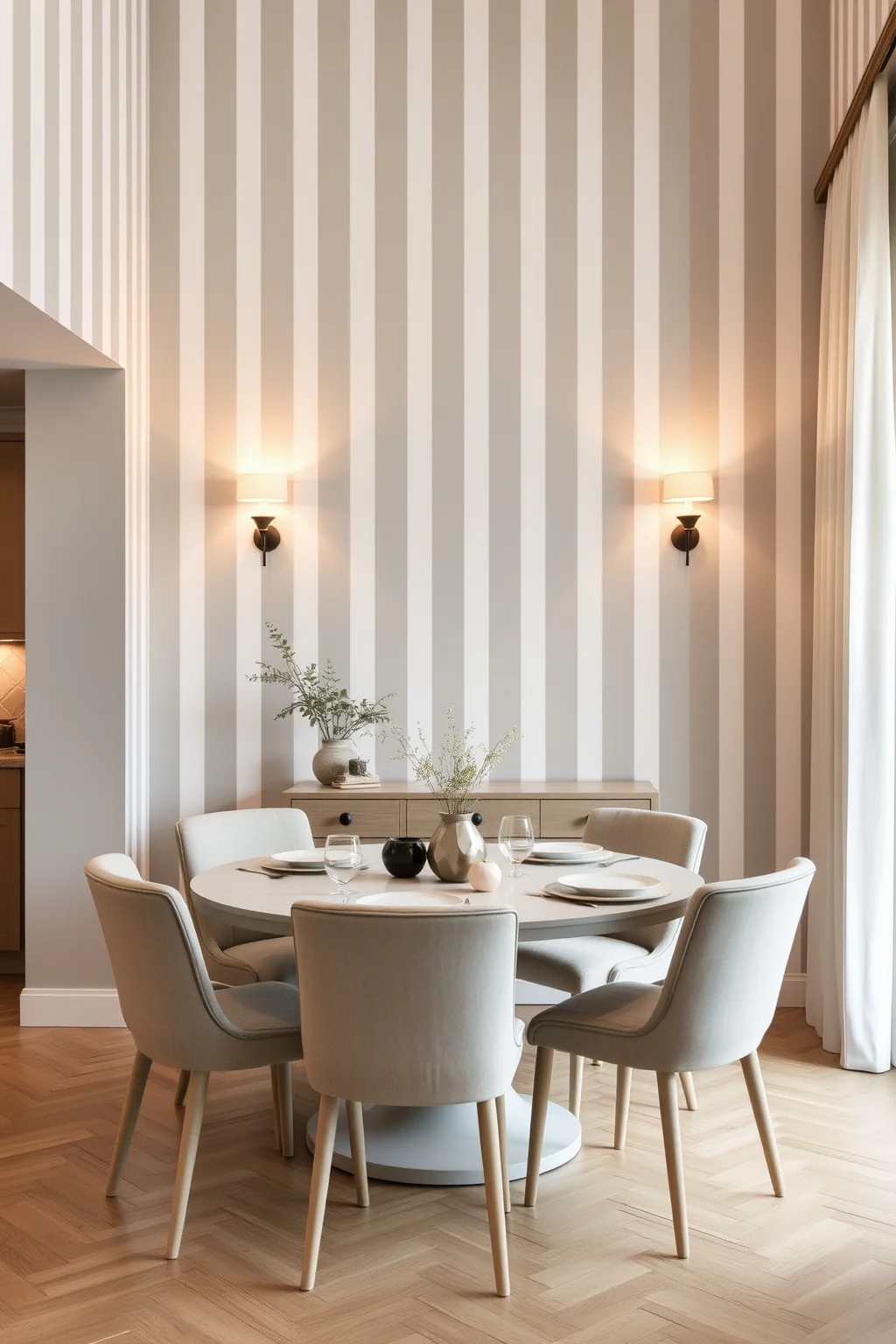 4. Subtle Stripes