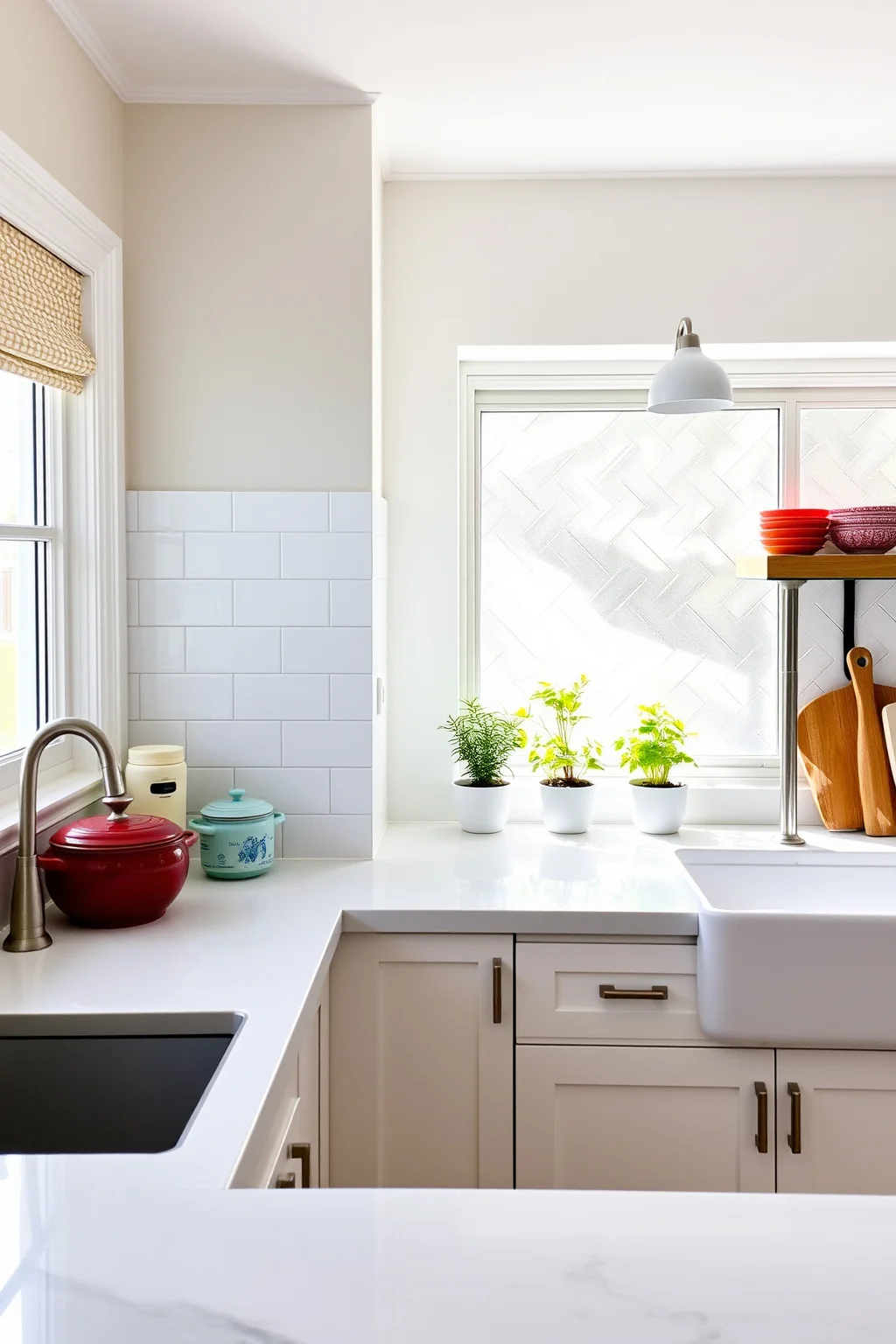 4. Subway Tile Backsplash