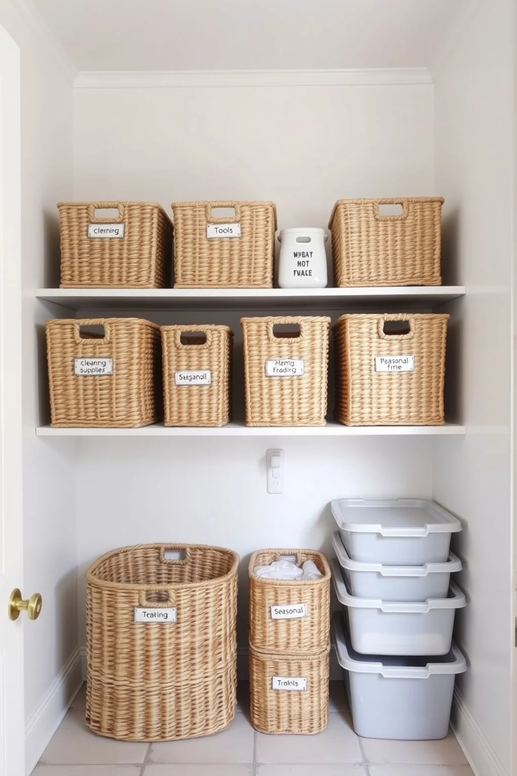 5. Functional Baskets and Storage Bins