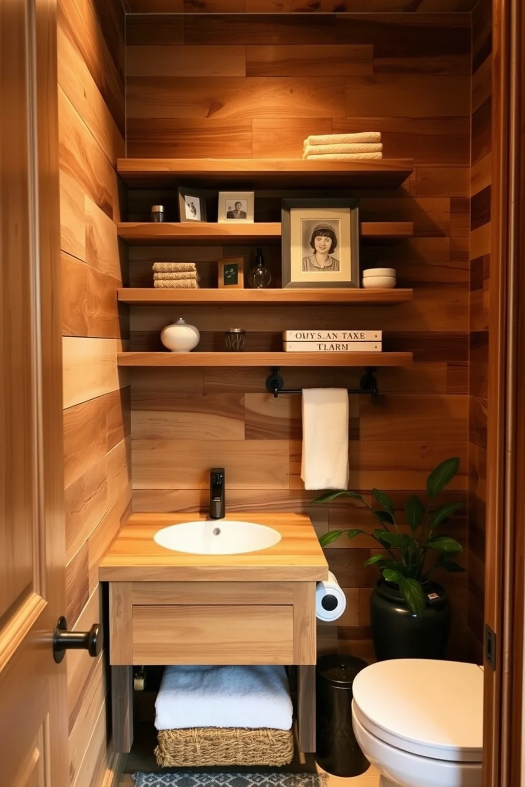 5. Natural Wood Elements