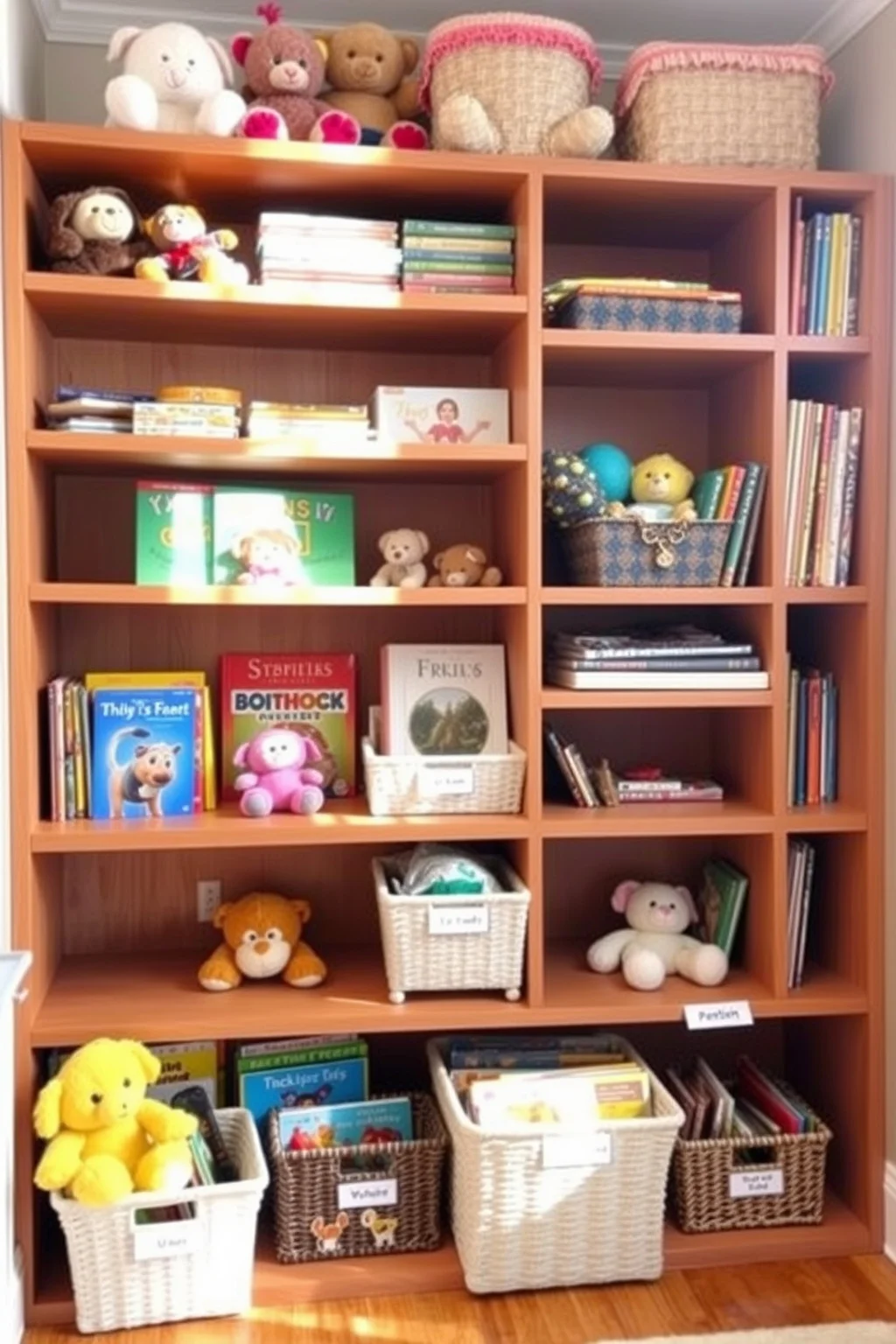 5. Open Shelving