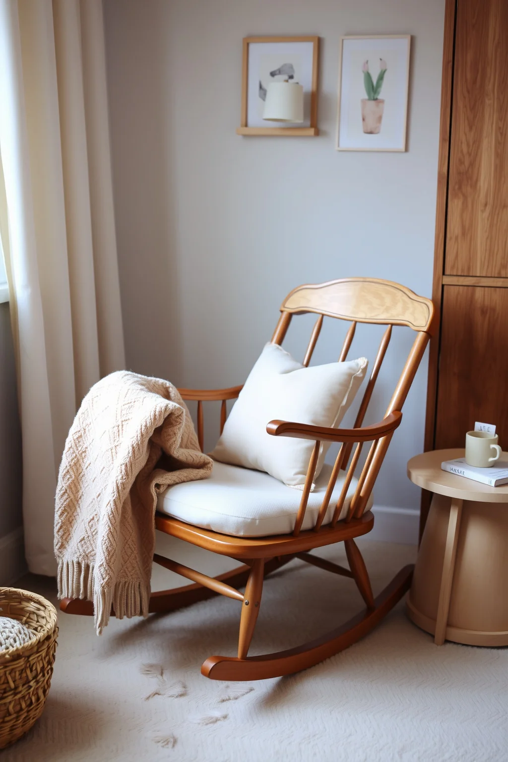 6. Vintage-Inspired Rocking Chair