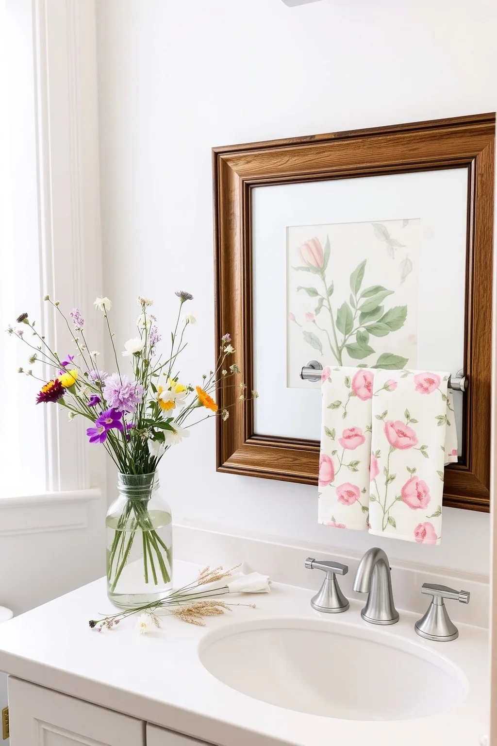 7. Floral Accents