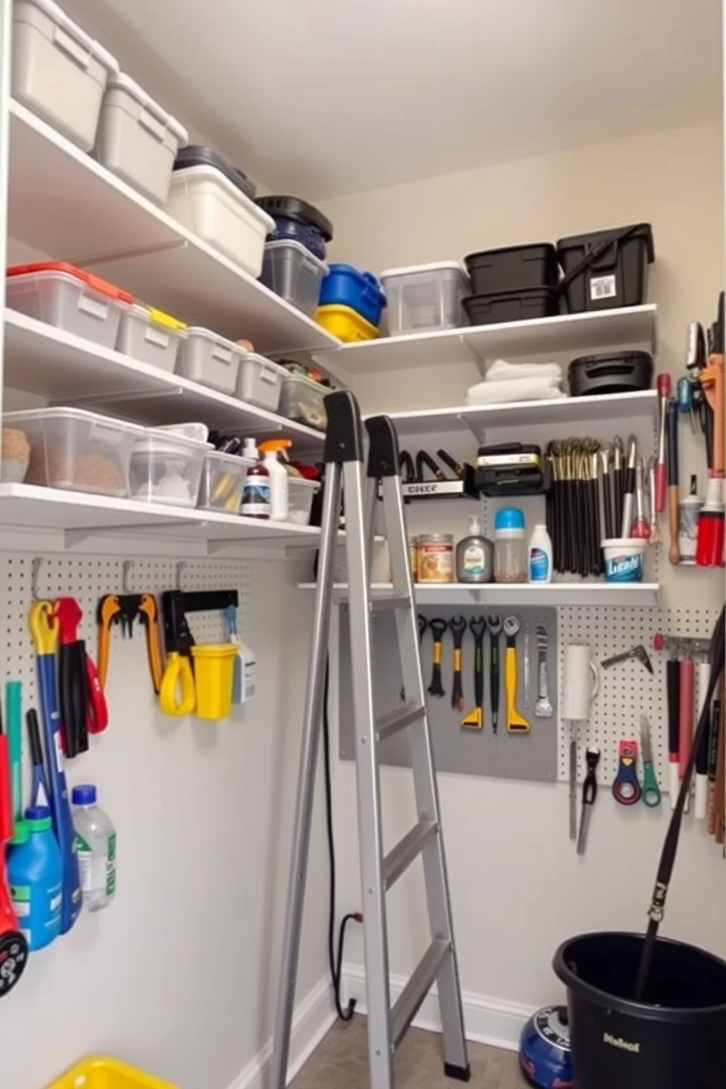 7. Vertical Storage Solutions