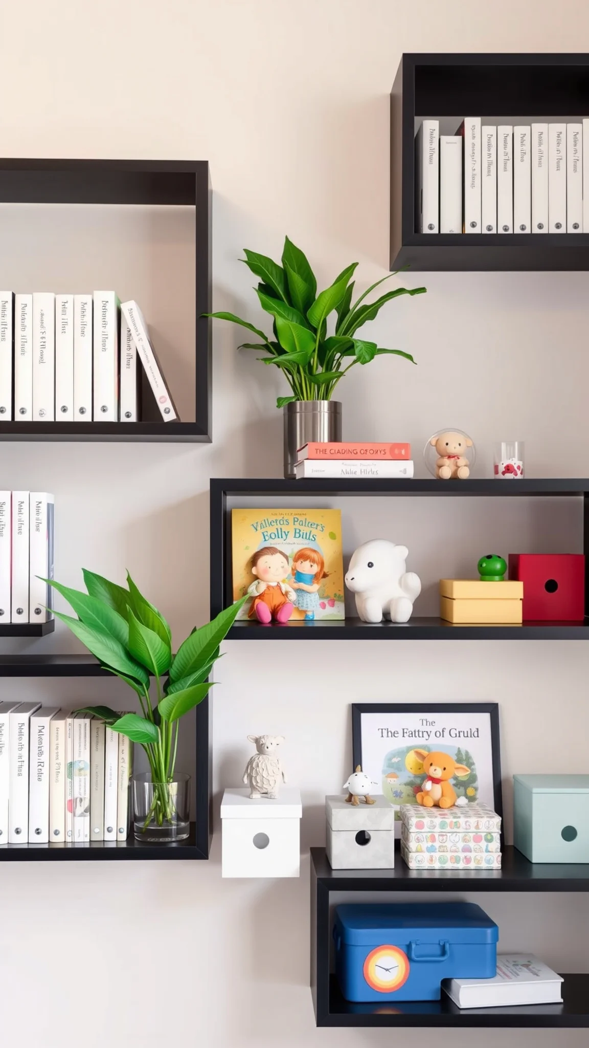 8. Stylish Wall Shelves