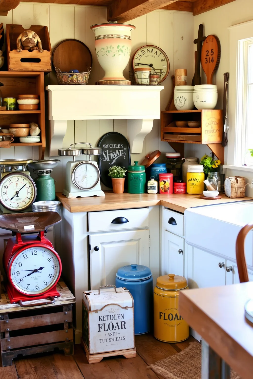 8. Vintage Accents