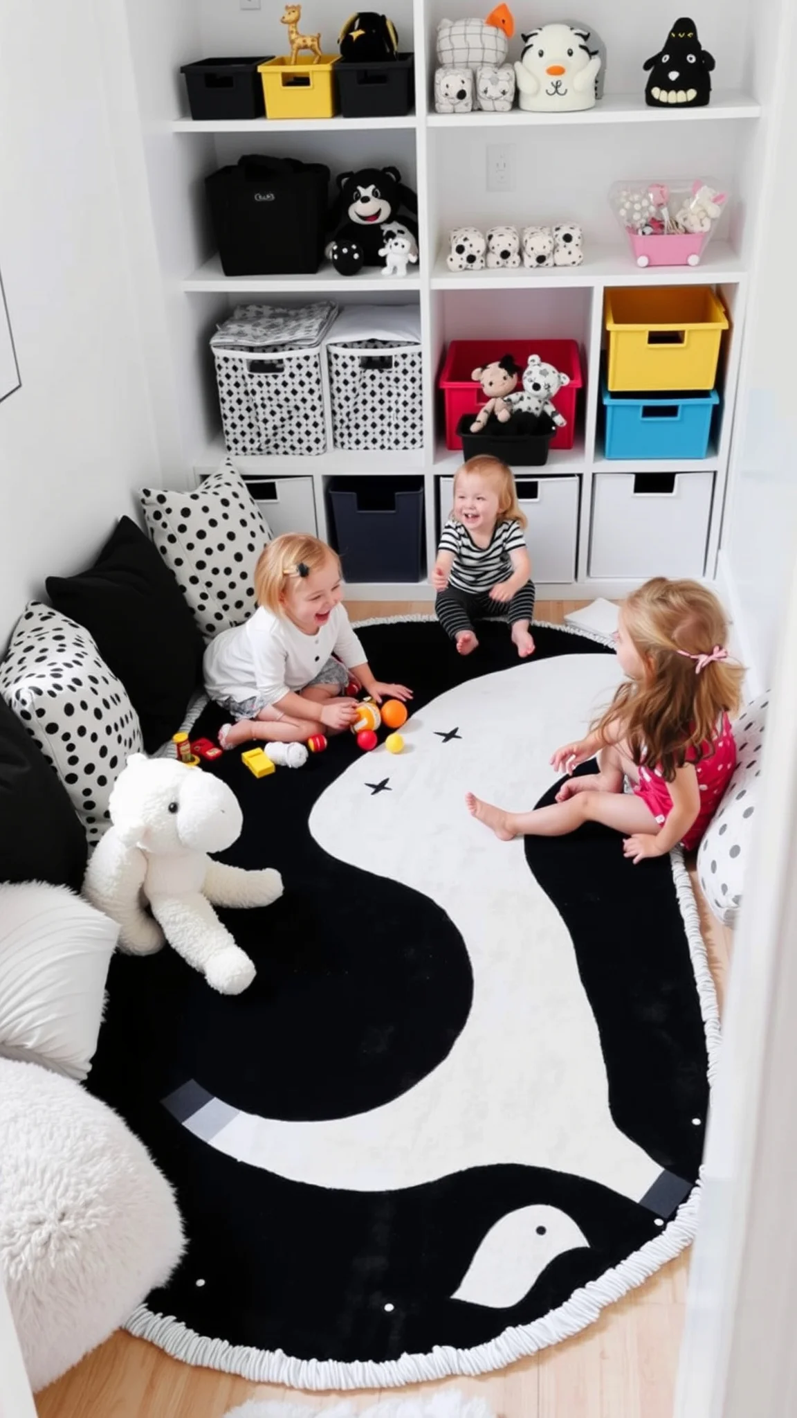 9. Monochrome Play Area