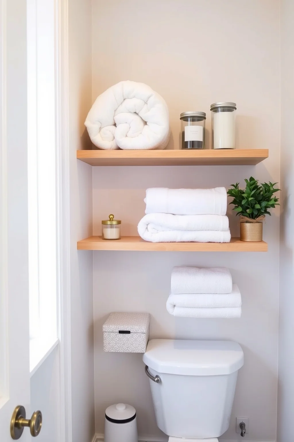 9. Open Shelving