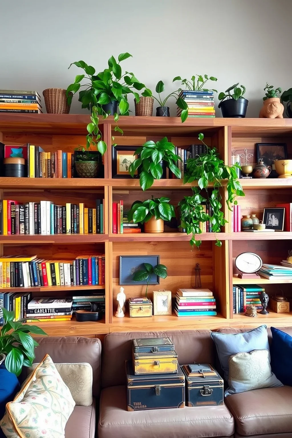 9. Open Shelving