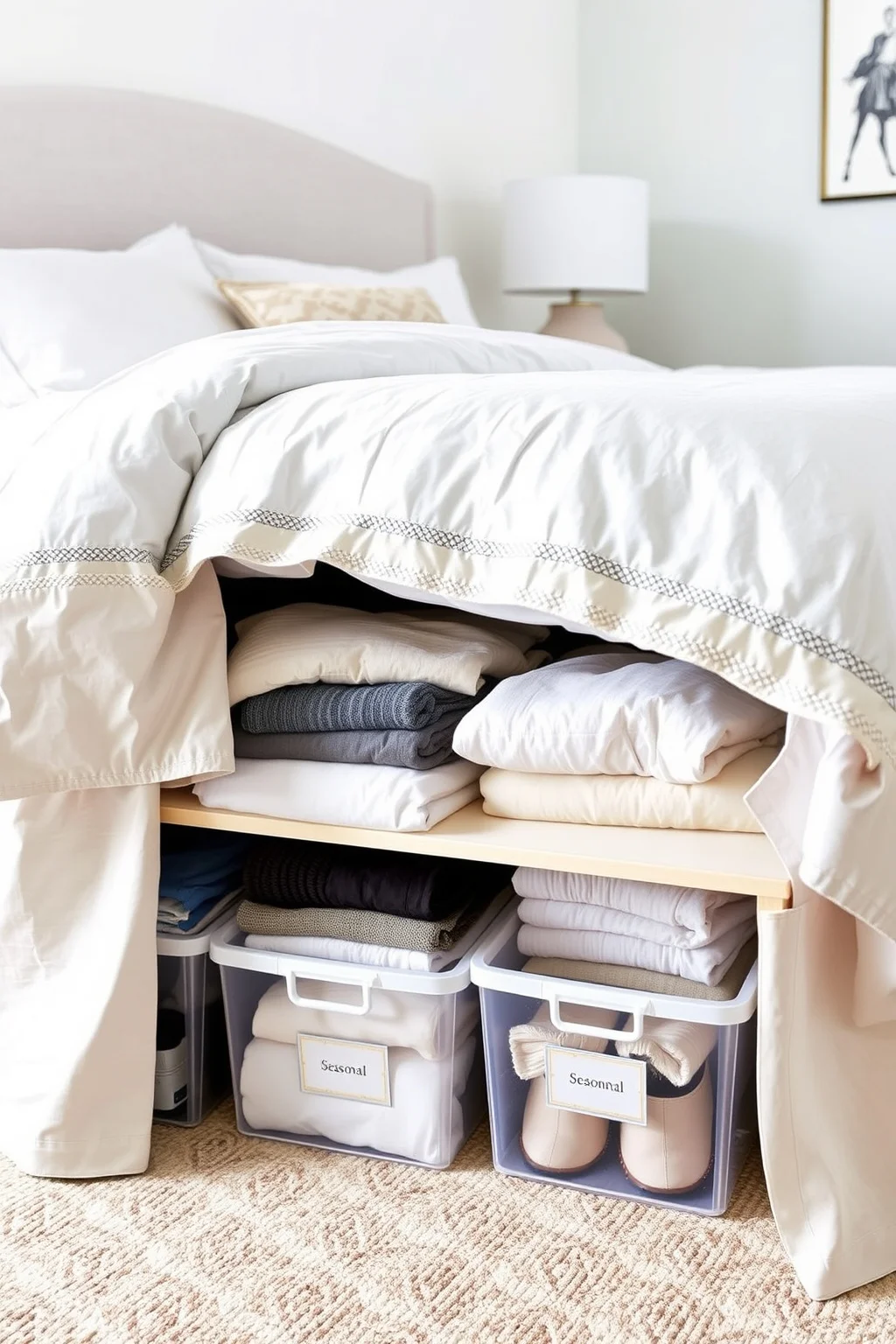 9. Utilize Under-Bed Storage