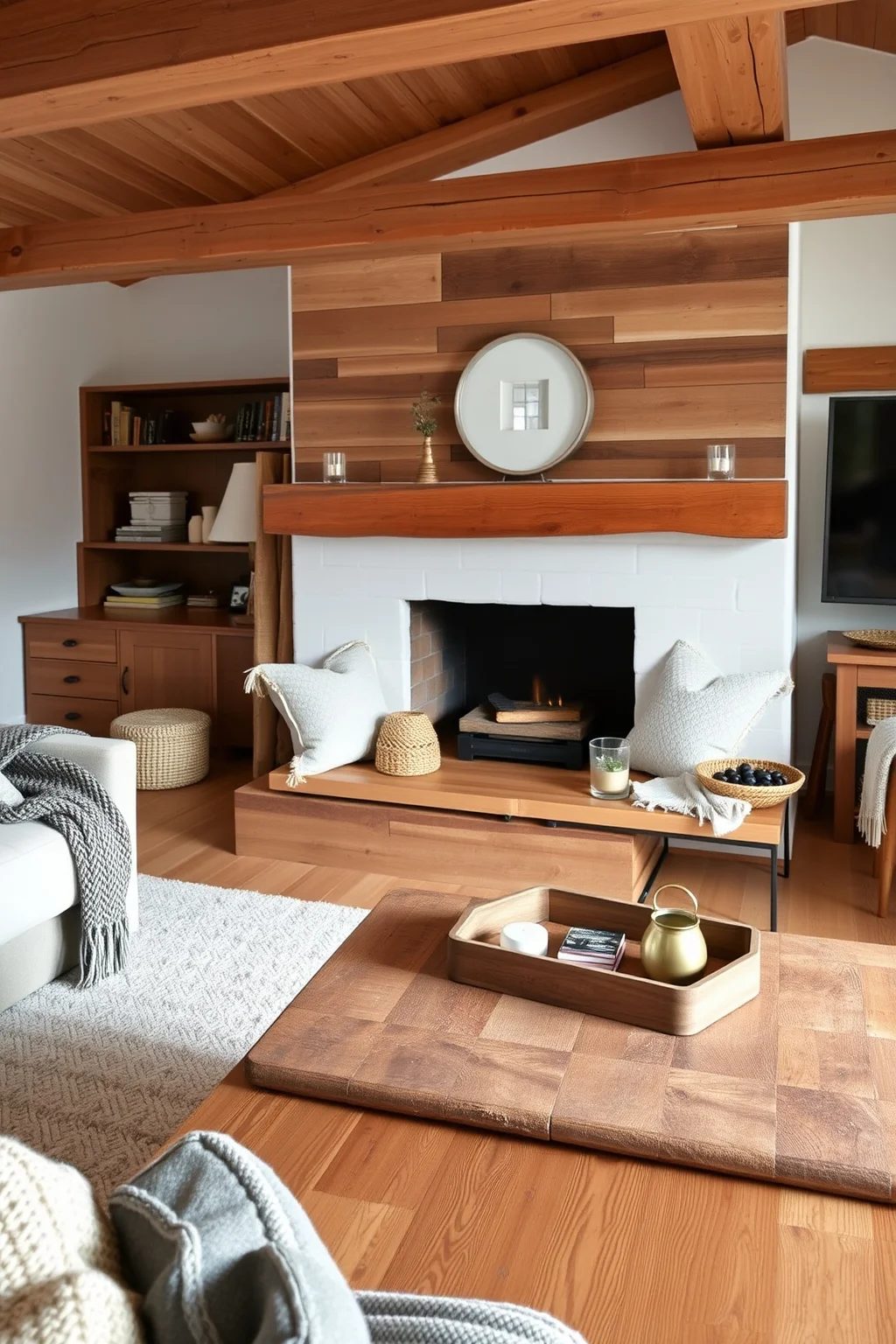 1. Natural Wood Accents