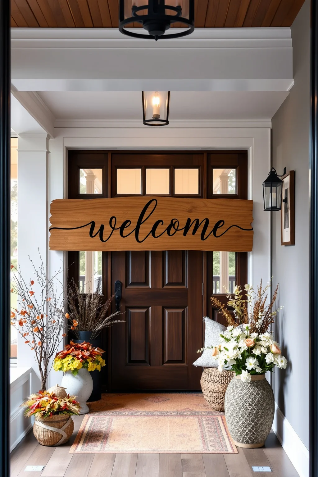 10. Personalized Welcome Sign