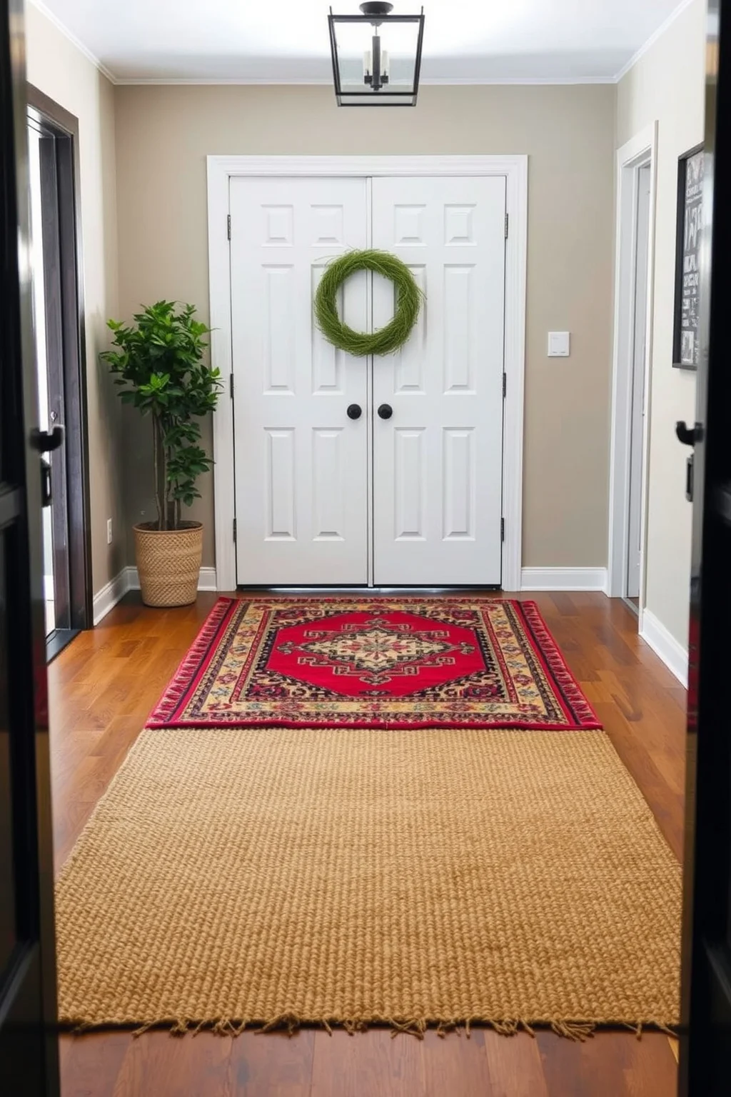11. Layered Rugs