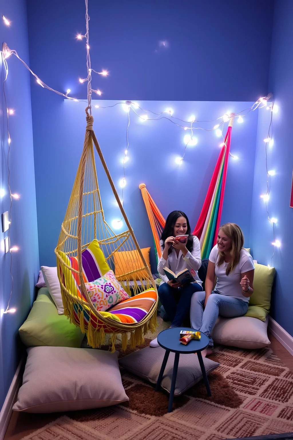 12. A Reading Corner with a Twist