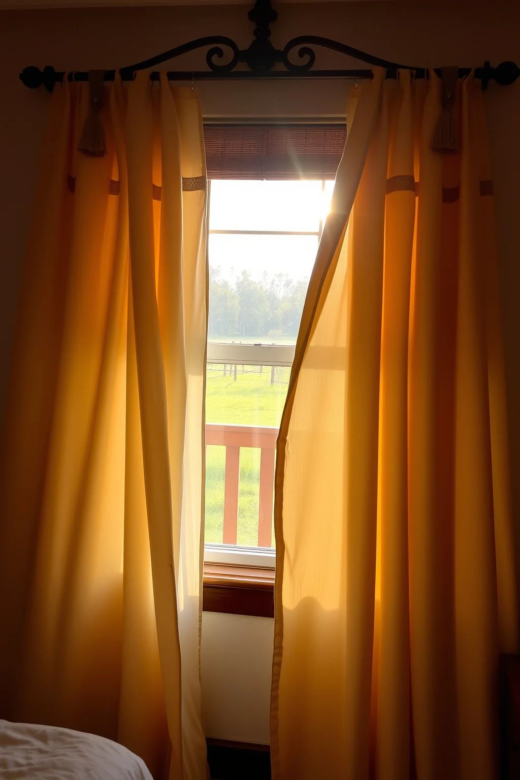 12. Cozy Window Treatments