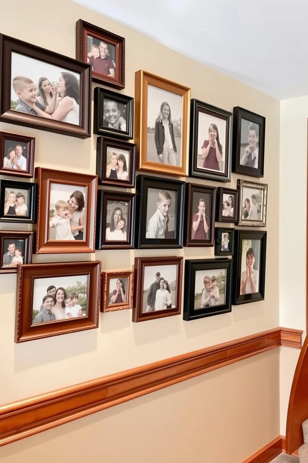 13. Family Photo Display
