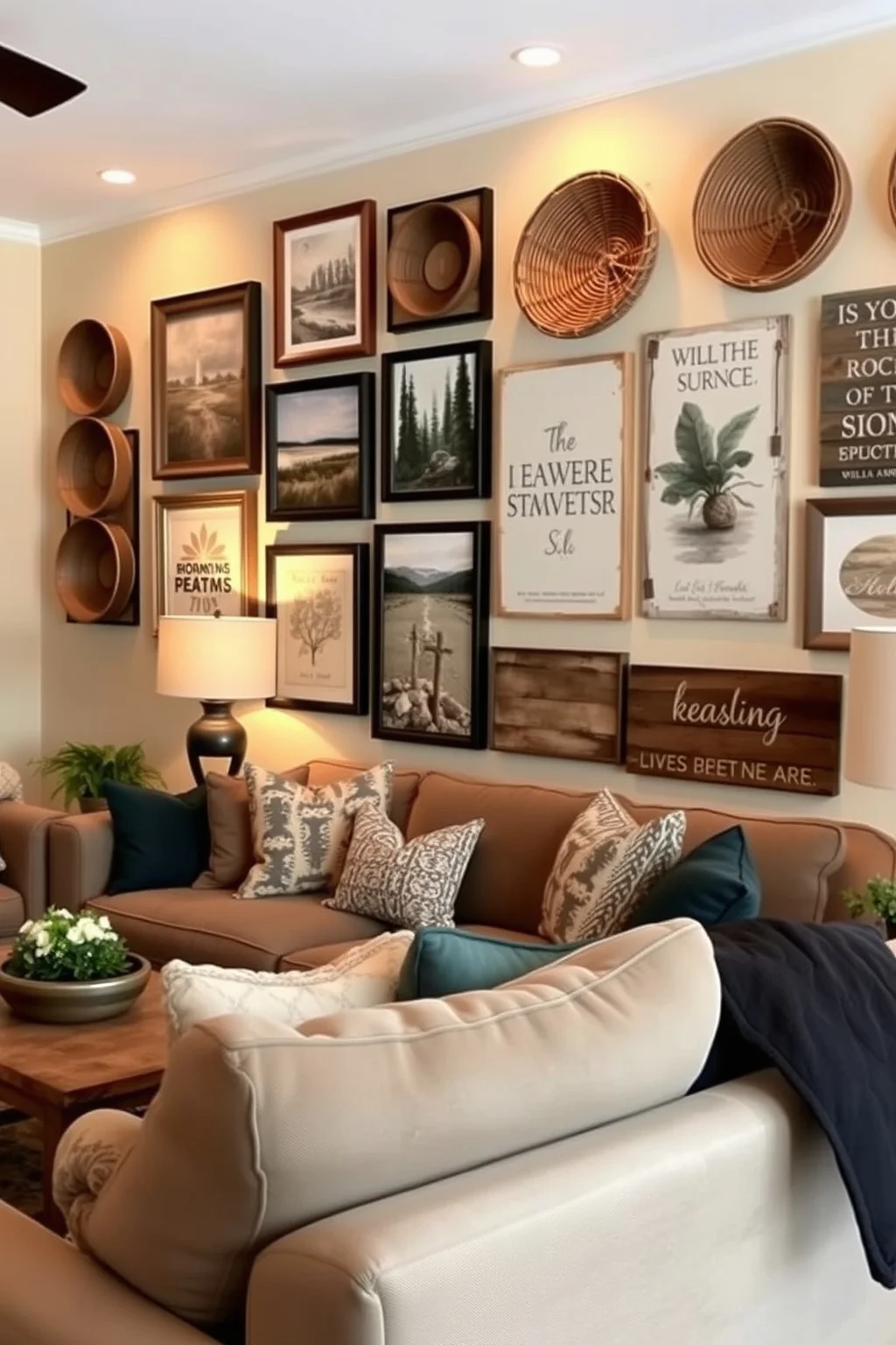 14. Rustic Wall Art