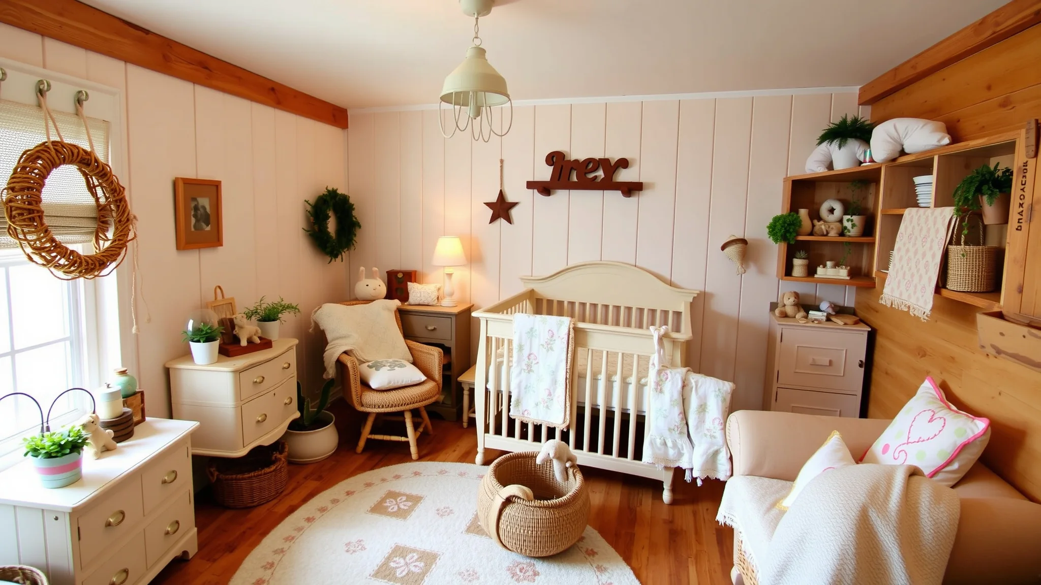 15 Country Nursery Ideas Full of Sweet Rustic Charm
