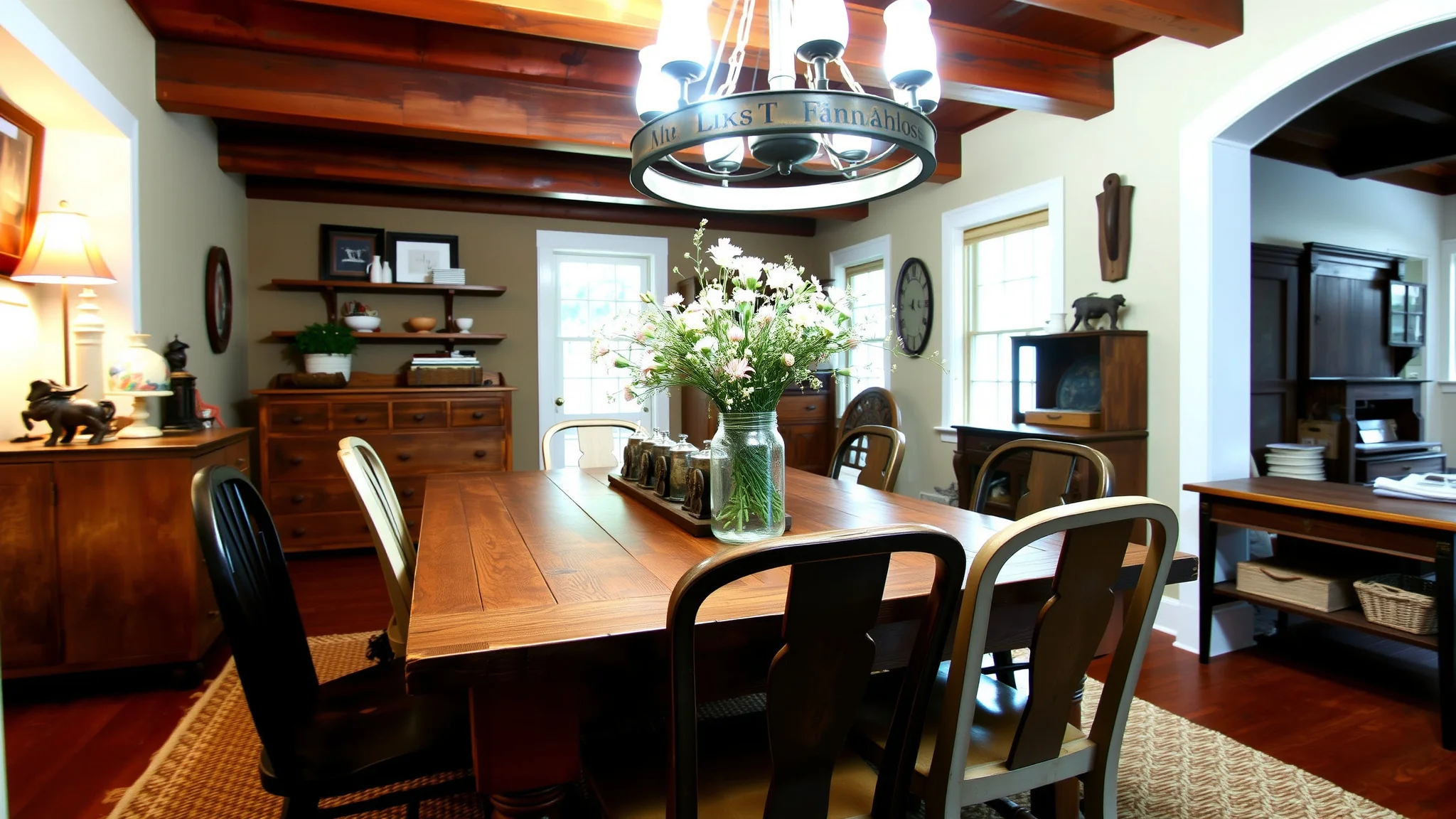 15 Farmhouse Dining Room Ideas Full of Timeless Charm