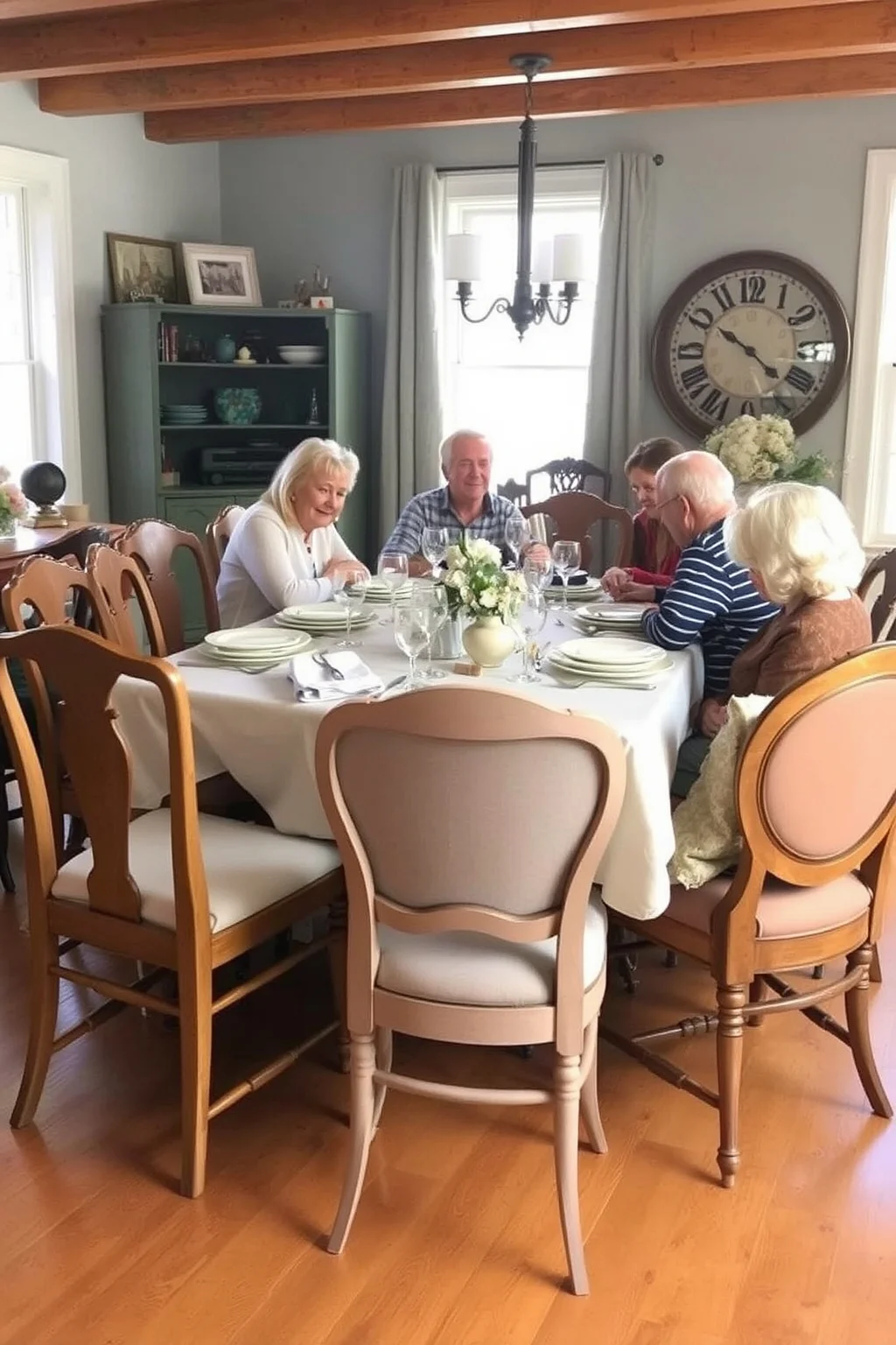 3. Vintage Dining Chairs