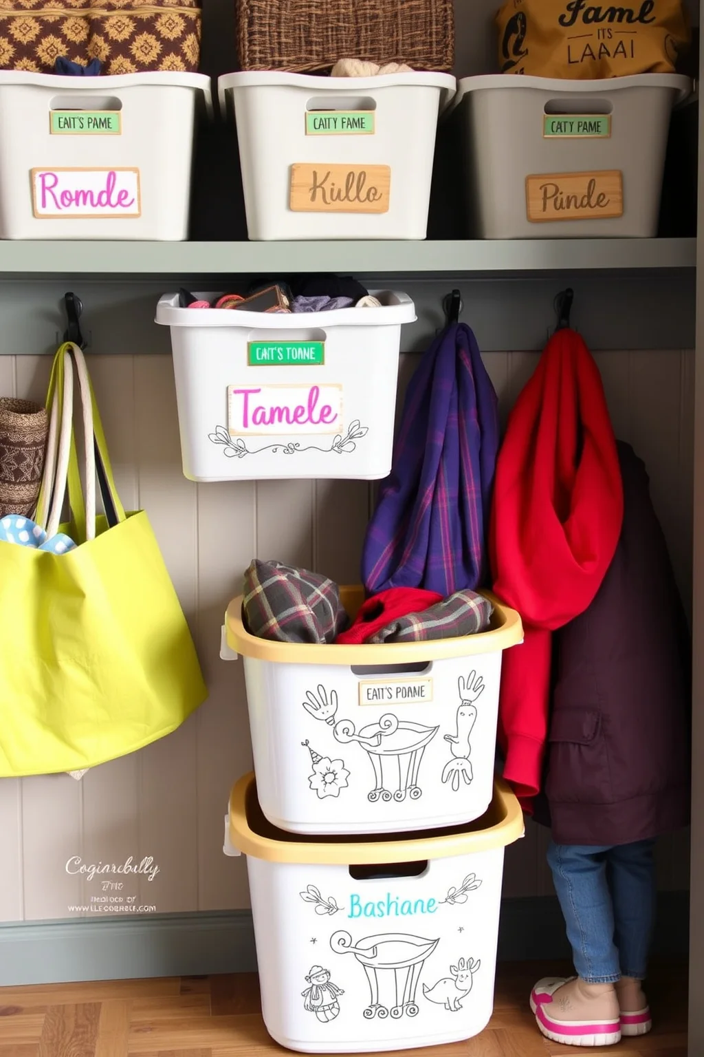4. Personalized Name Tags