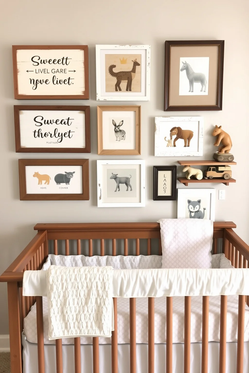 4. Rustic Wall Art