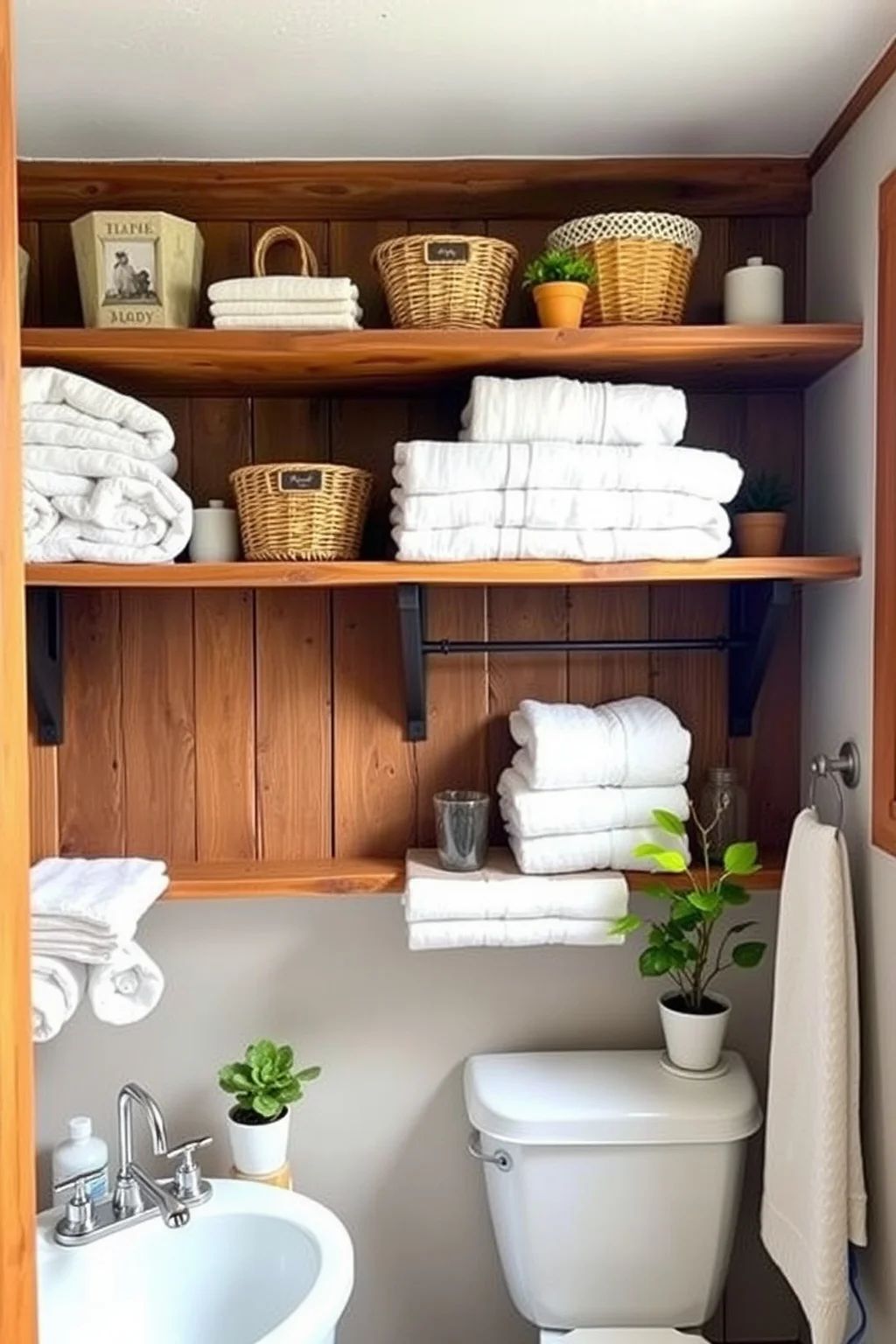 5. Open Shelving