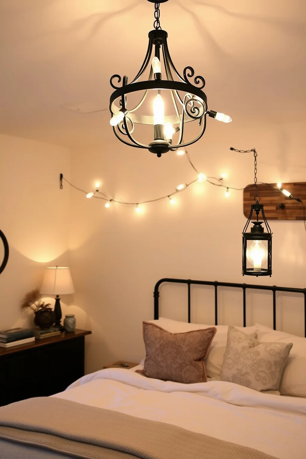 6. Rustic Lighting Fixtures