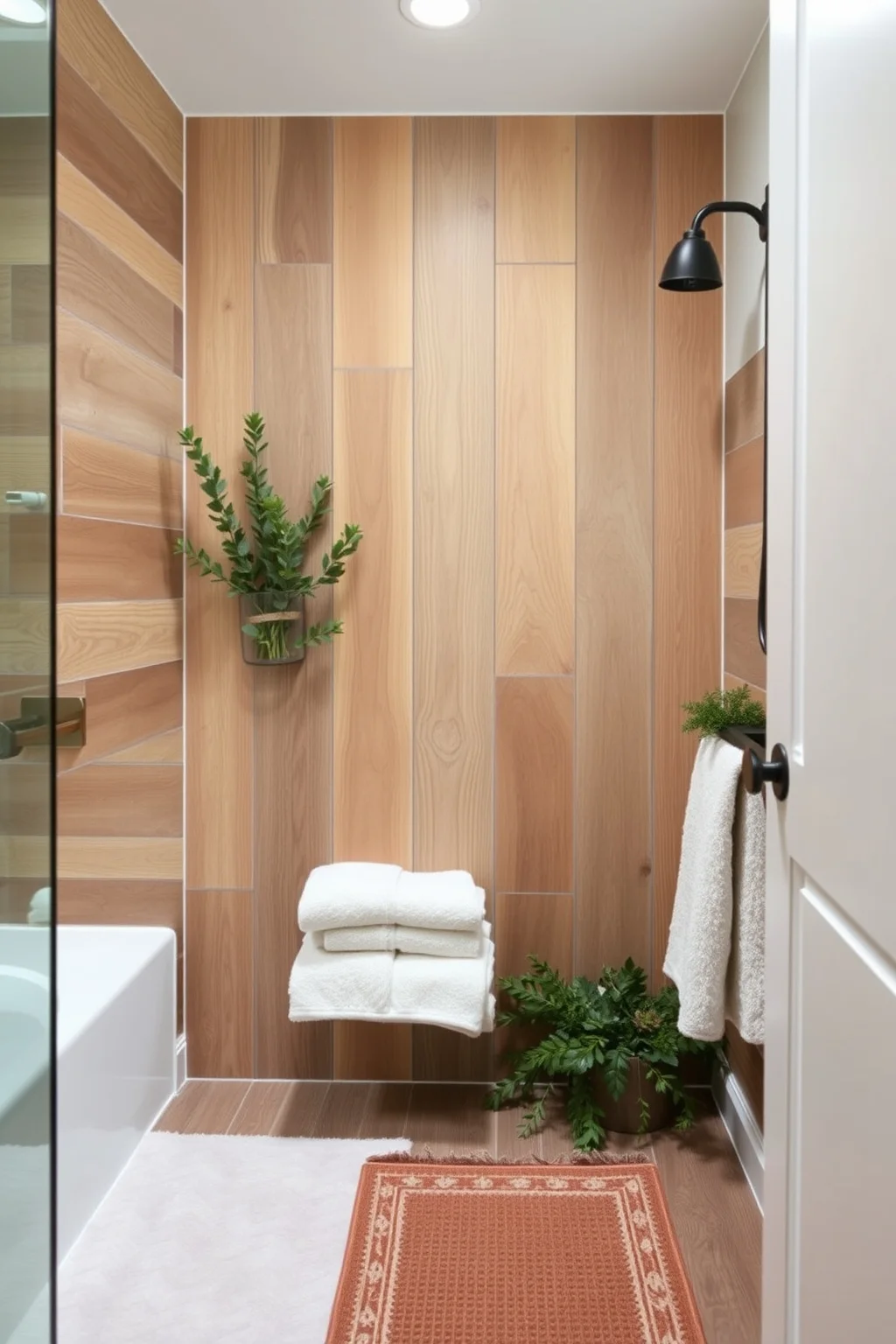 6. Wood-Look Tiles