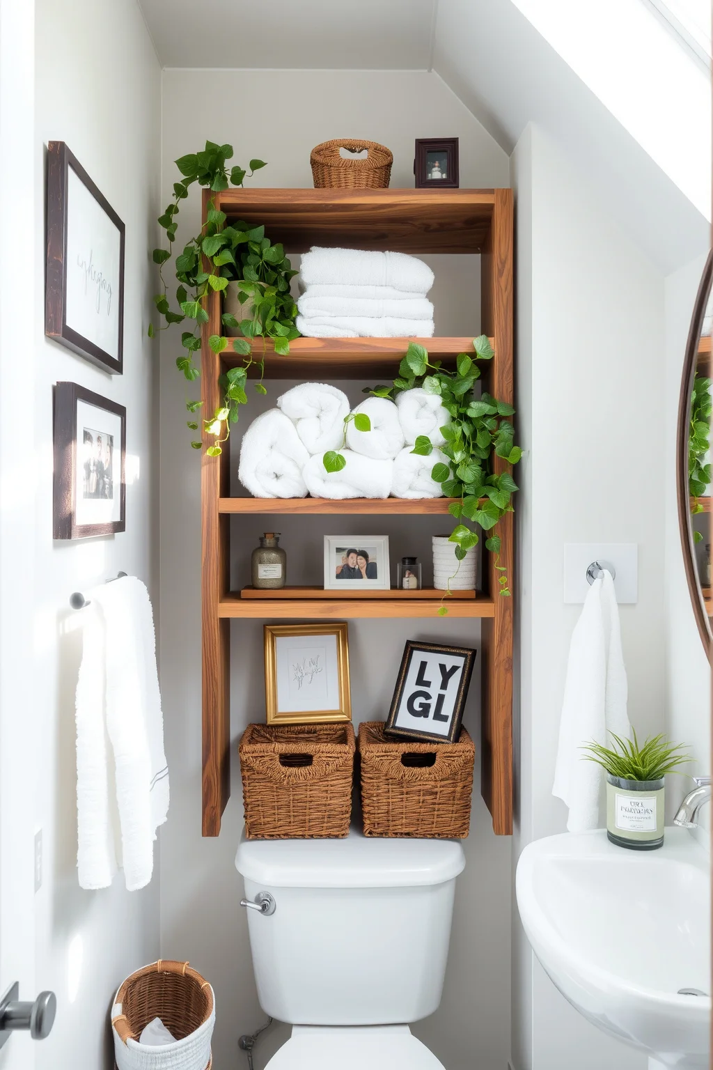 8. Open Shelving