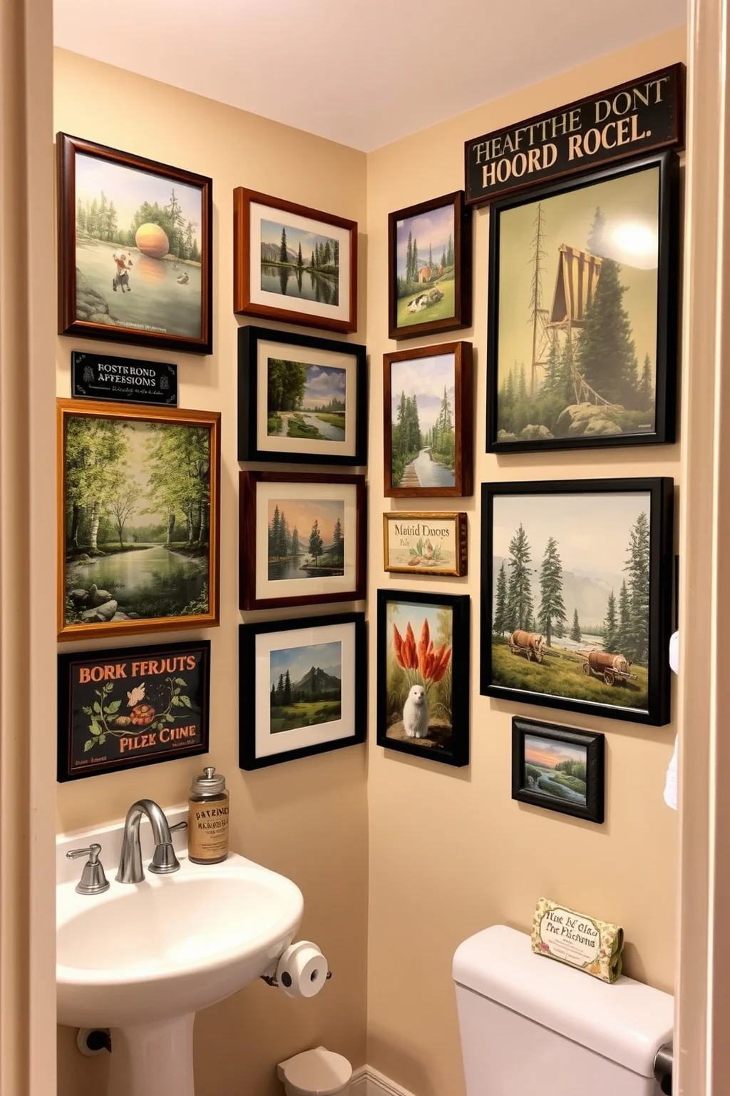 9. Charming Wall Art