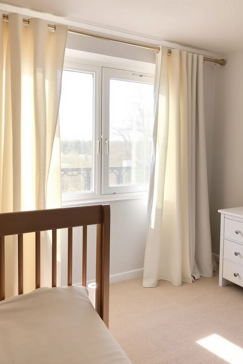 9. Soft Linen Curtains