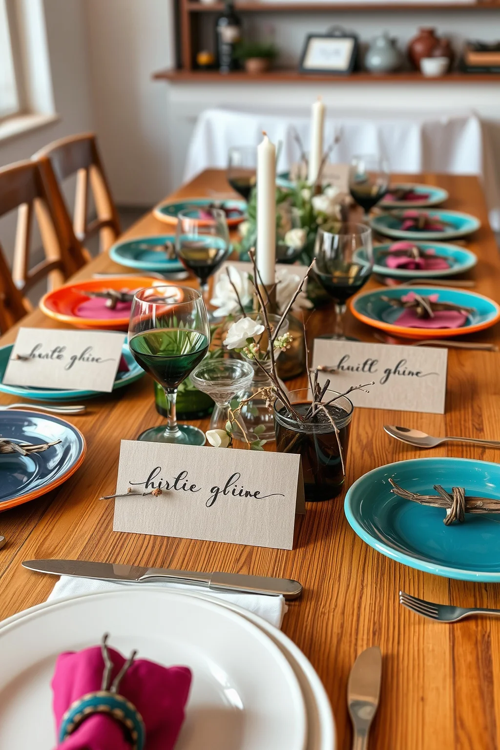 13. Customized Place Settings