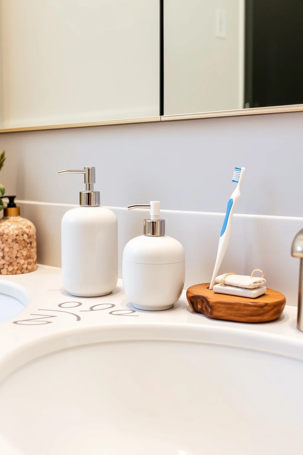 13. Elegant Bath Accessories