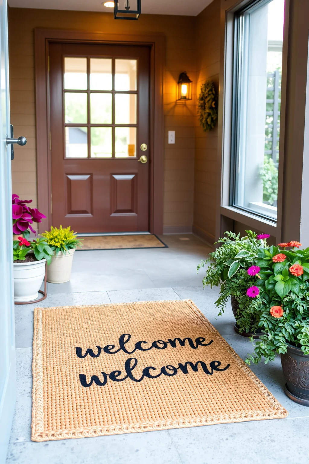15. A Welcoming Doormat