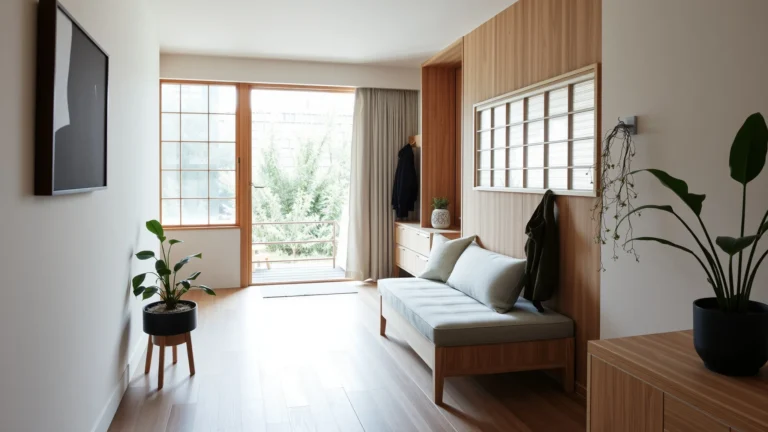15 Japandi Entryway Ideas for a Calm Modern Welcome