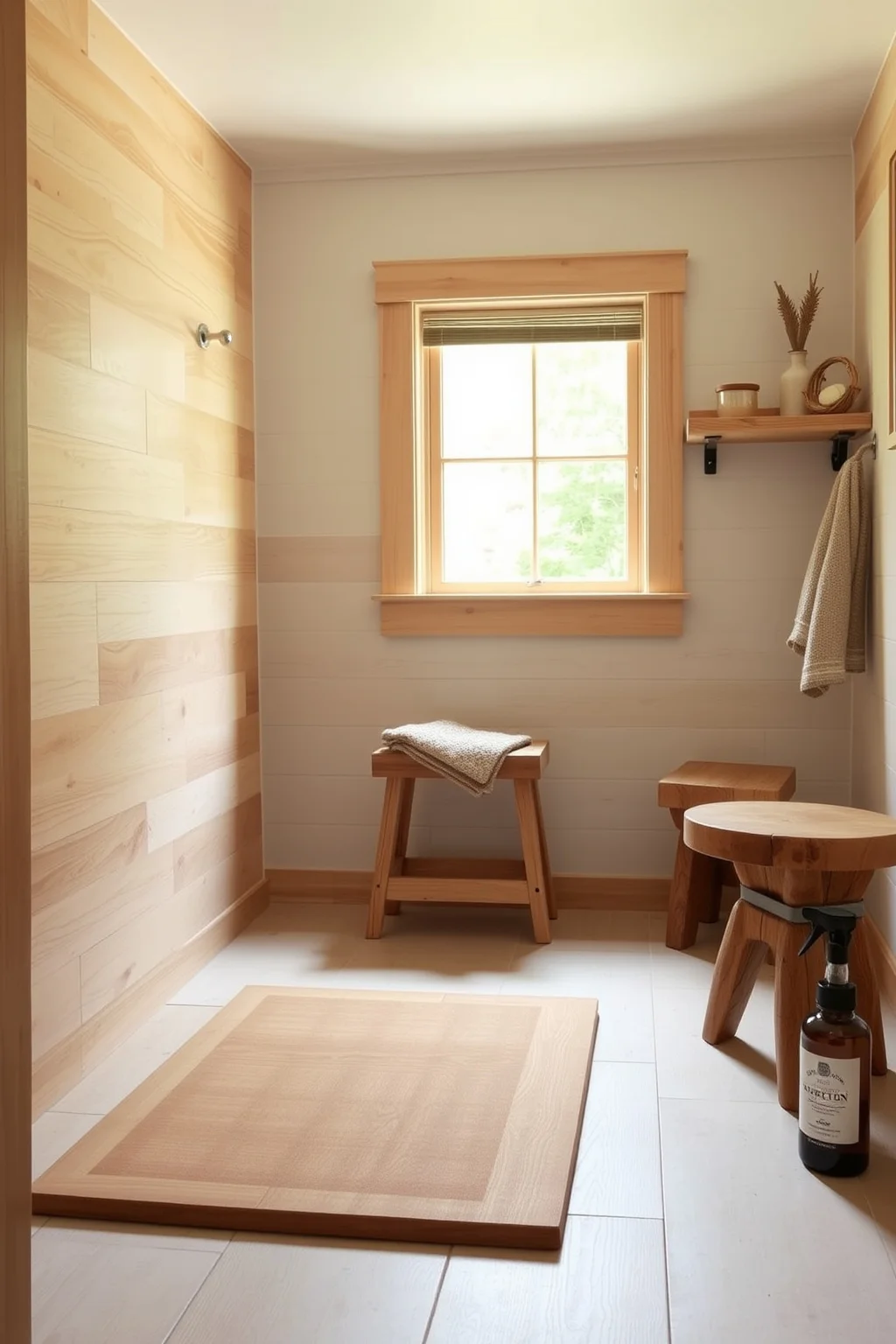 2. Natural Wood Accents